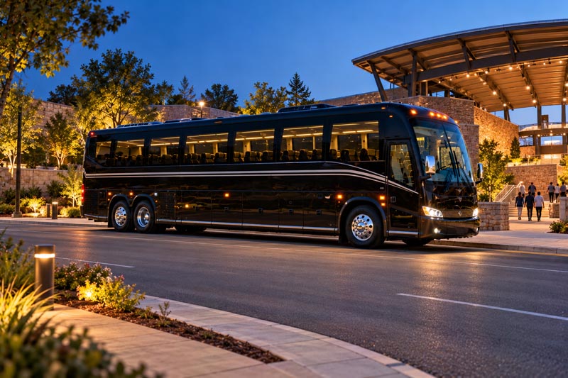 Concert & Event Bus Rental in Los Angeles, CA